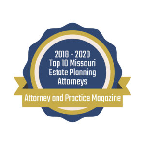 Top 10 Estate Planning Attorneys Missouri badge